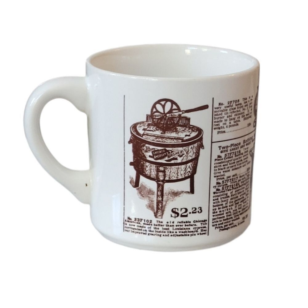 Vintage Sears Roebuck & Co. 1906 Catalog Design Ceramic Coffee Mug - Picture 3 of 6